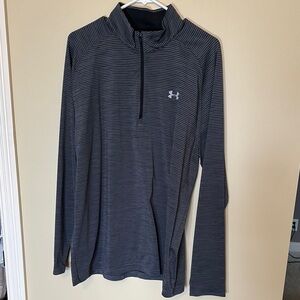 Under Armour Black Striped Pullover
